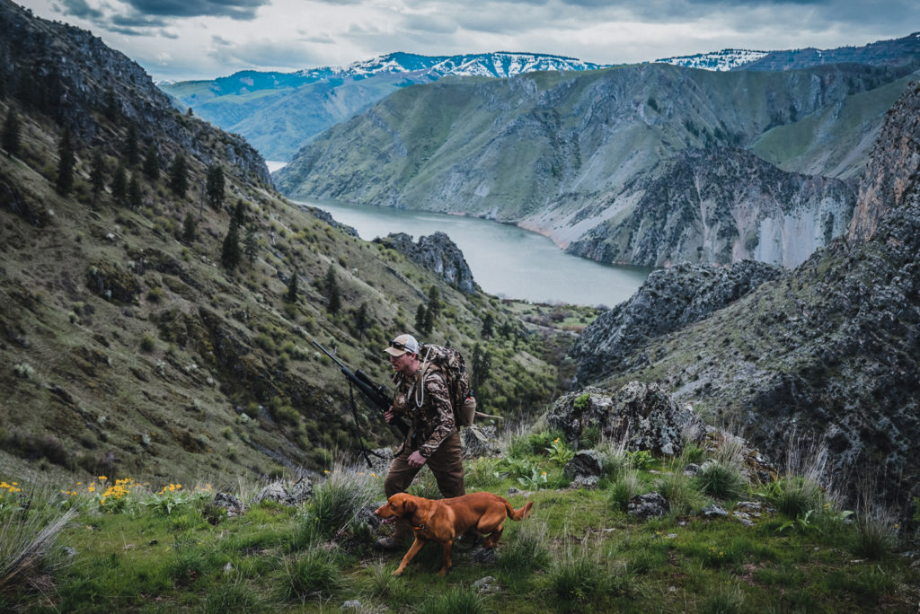 compelling product photography in the Idaho backcountry